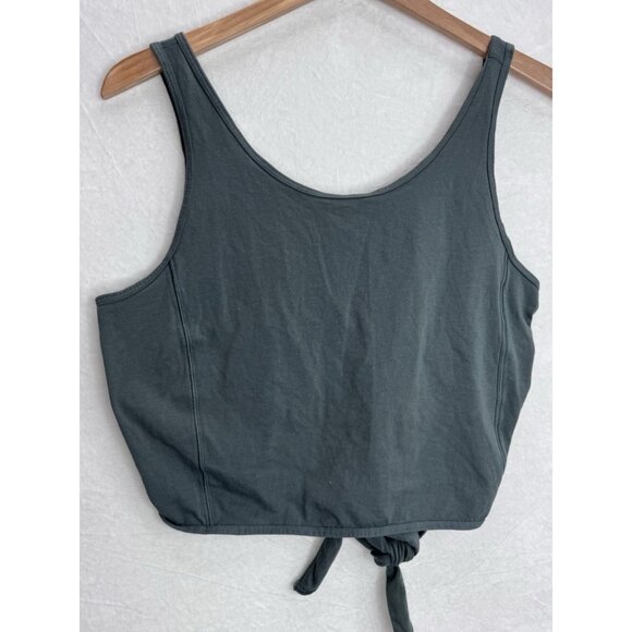 Lululemon Women's It's A Tie Tank Top Green Size 6 - Picture 6 of 6